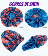 Cargar imagen en el visor de la galería, Gorro de Satin para Dama para Cabello Largo (Size XL) 5 Colores a Escoger