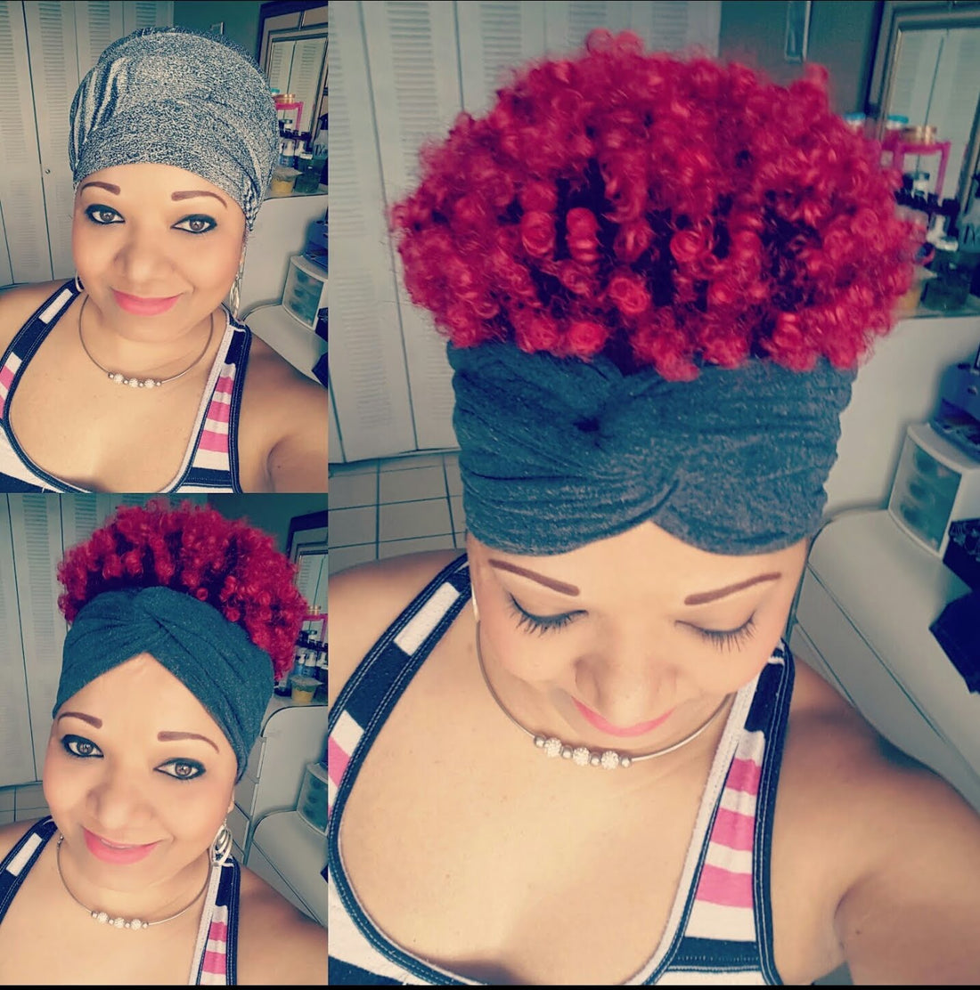 Cómo hacer un turbante con una blusa que ya no usas