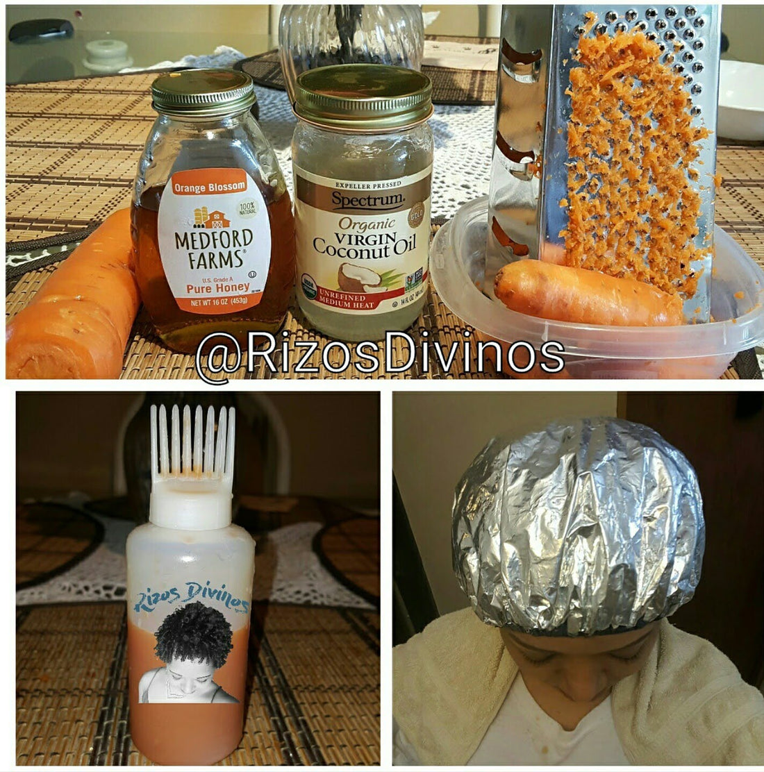 Mascarilla de Zanahoria para un Cabello Abundante y Brilloso