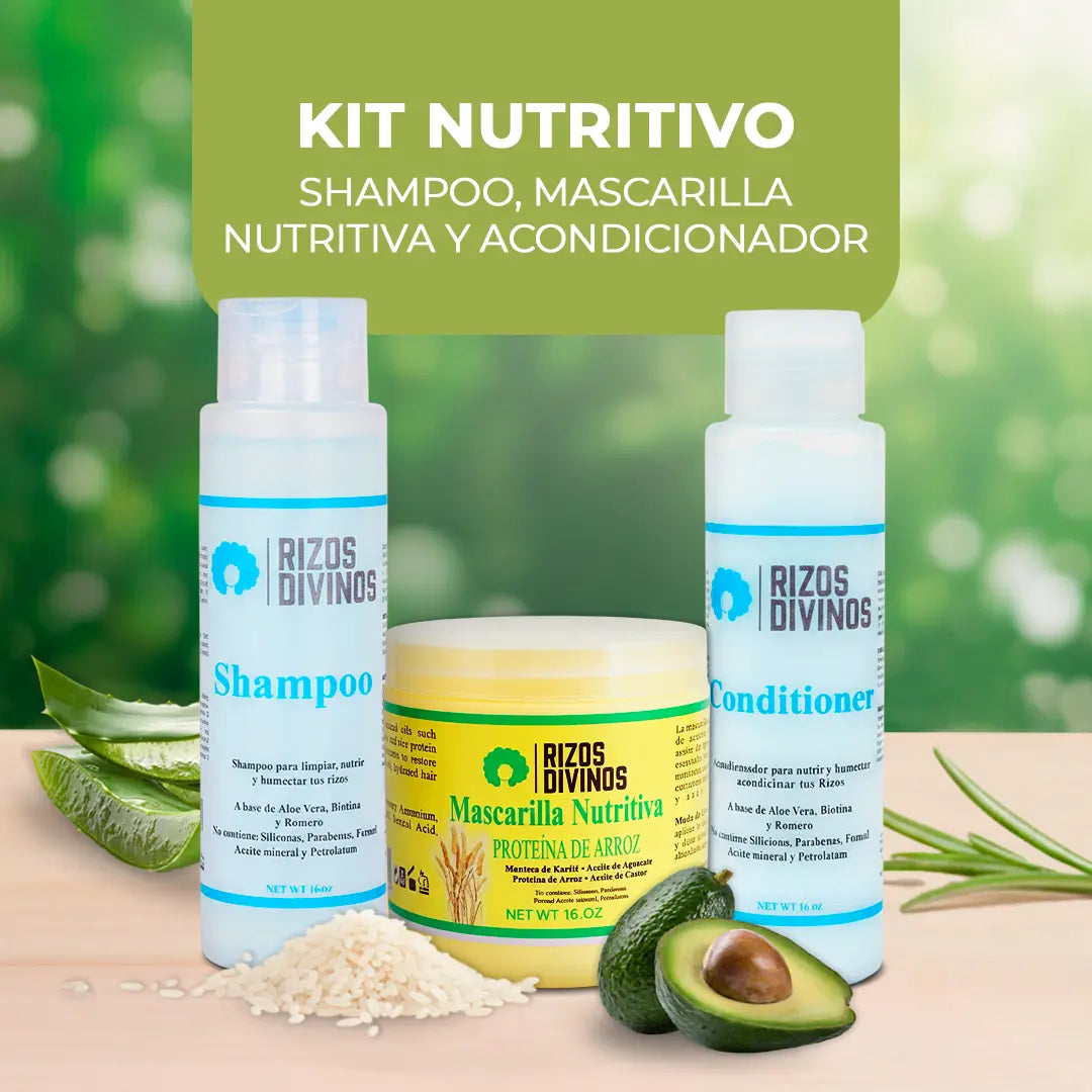 Kit Nutritivo Para Cabello Maltratado