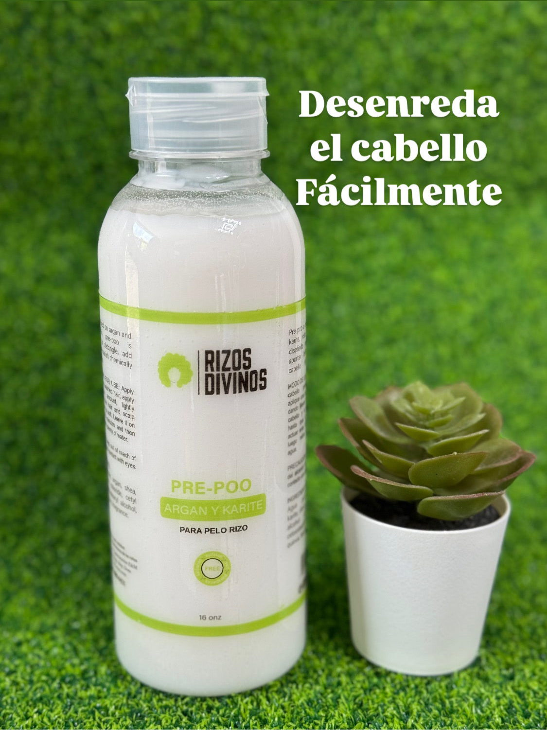 Prepoo para Desenredar e Hidratar el Cabello (16 oz)