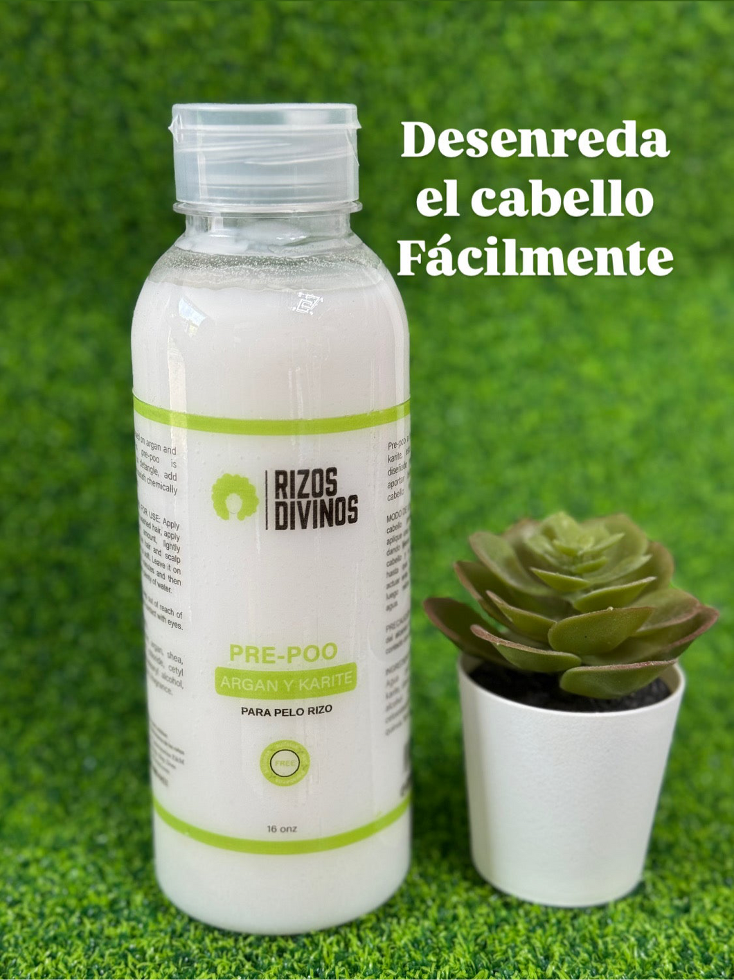 Prepoo para Desenredar e Hidratar el Cabello
