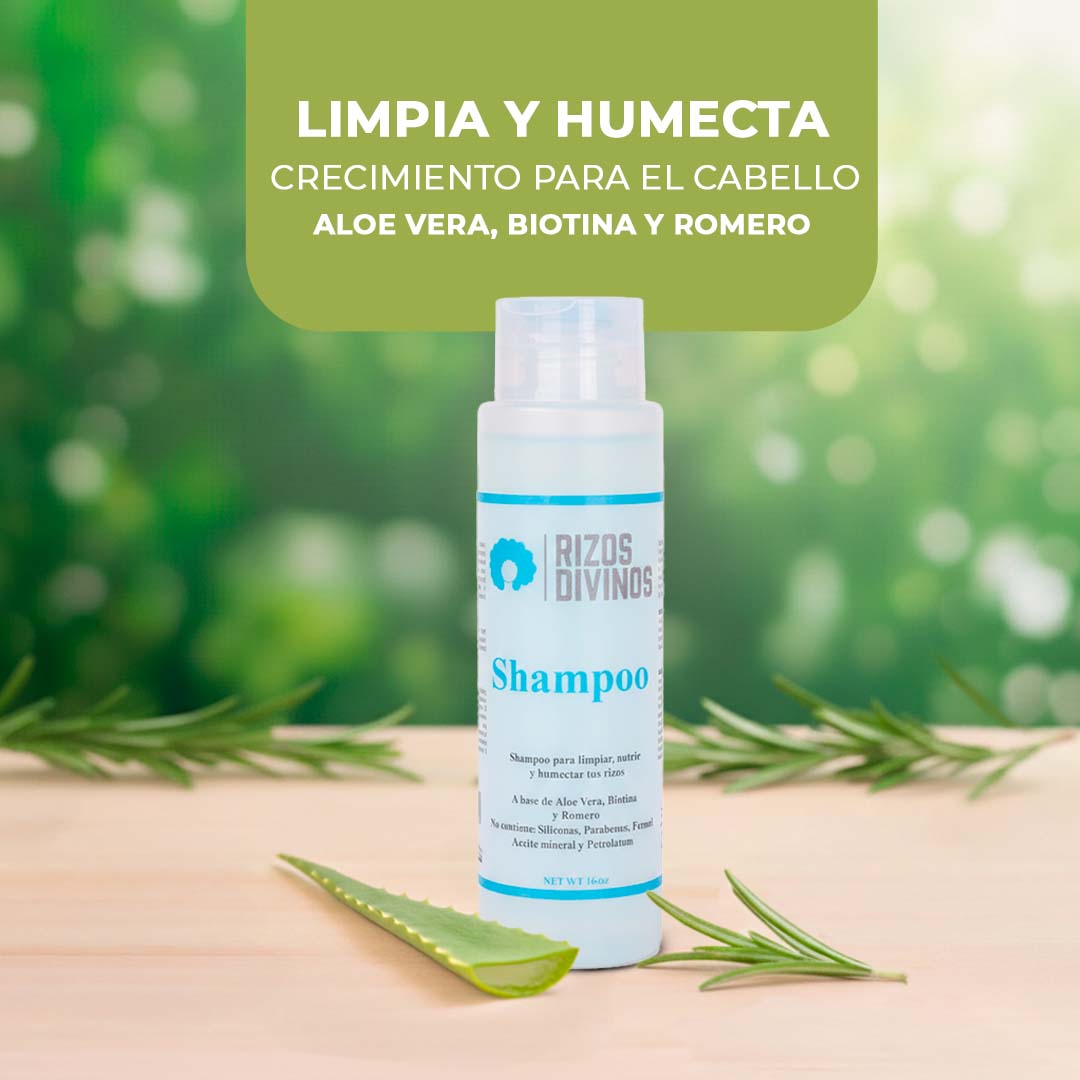 Shampoo Crecimiento-Humectación (16 oz)