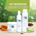 Kit de Hidratación y Definición para Cabello Rizado Reseco