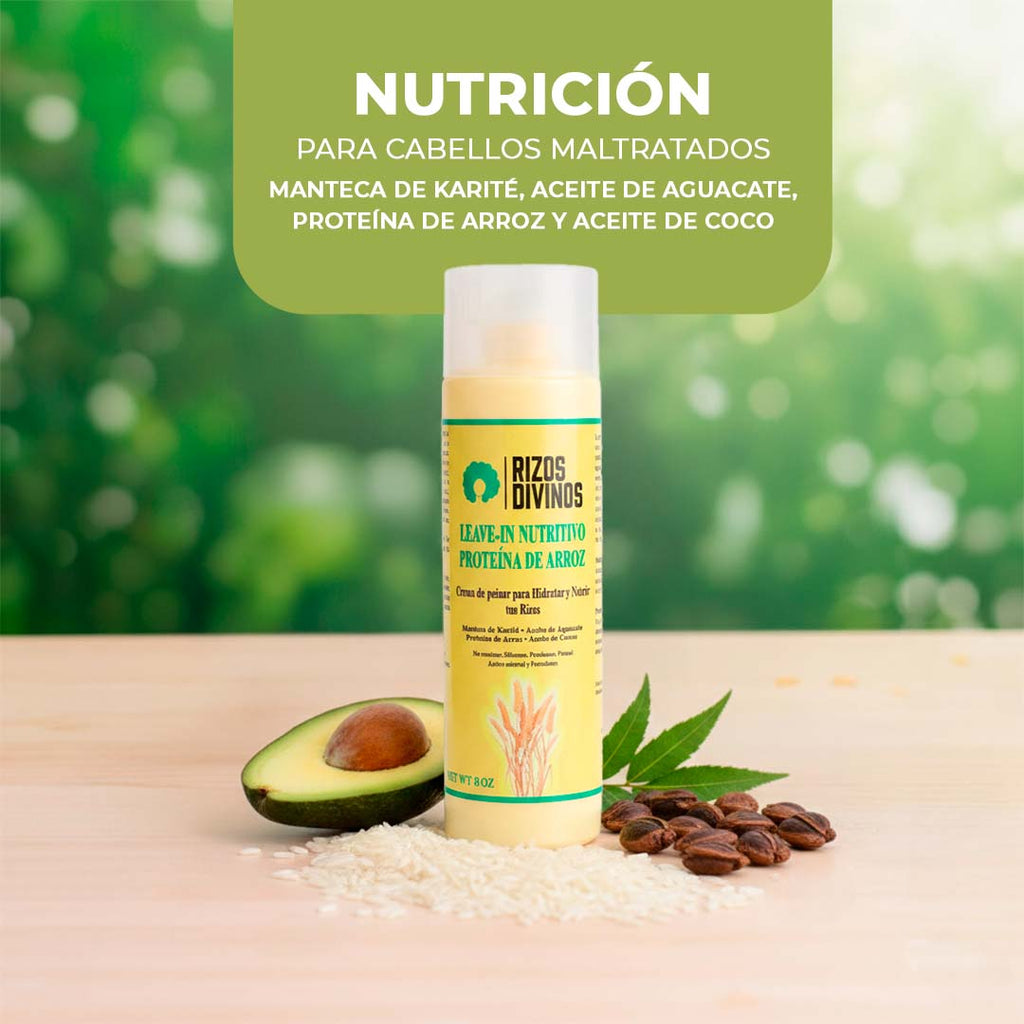 Leavein  de Proteínas para Cabello Maltratado o Poroso (8 oz)