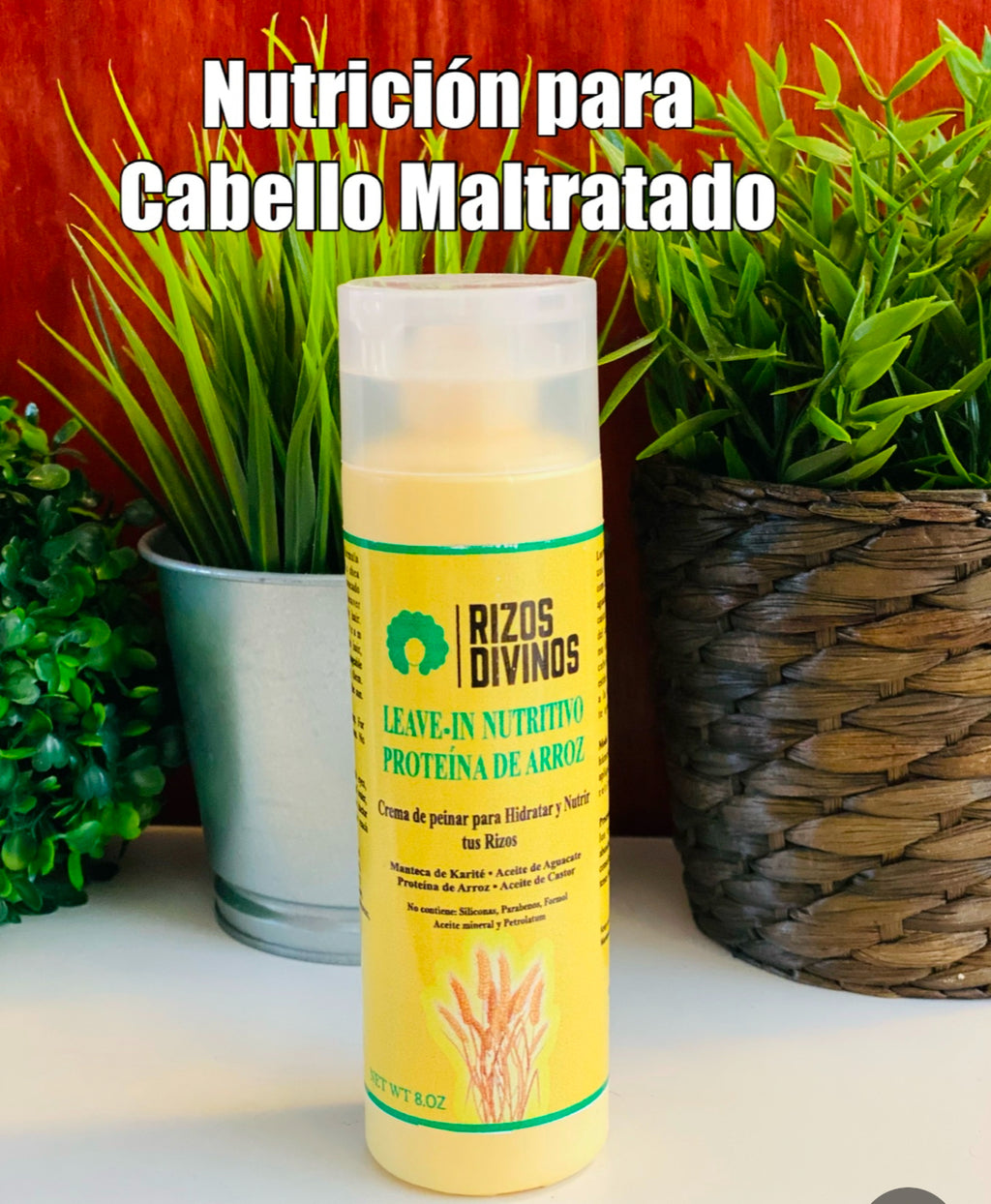 Leavein  de Proteínas para Cabello Maltratado o Poroso (8 oz)