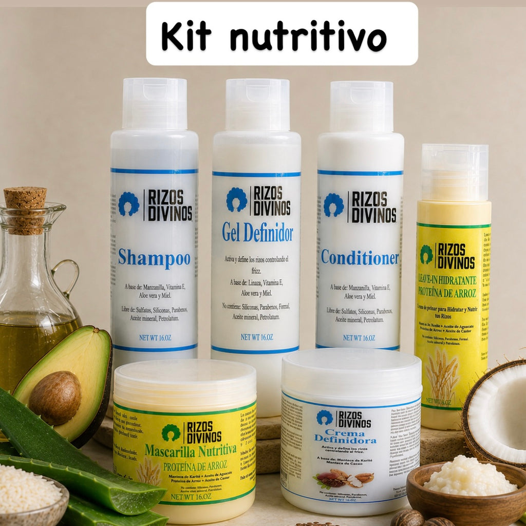 Kit Nutritivo para Definir Cabello Maltratado