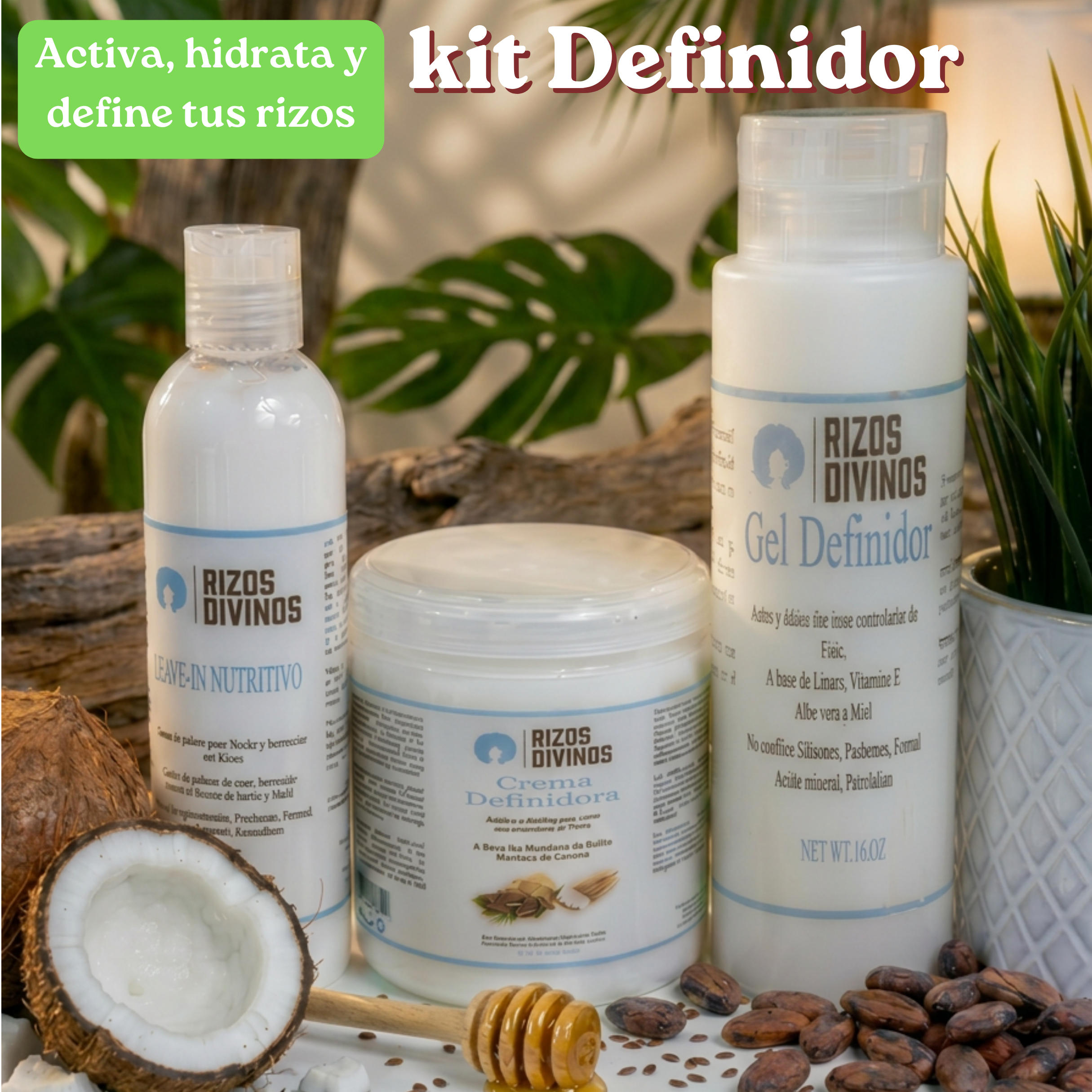 Kit Definidor Para Rizos