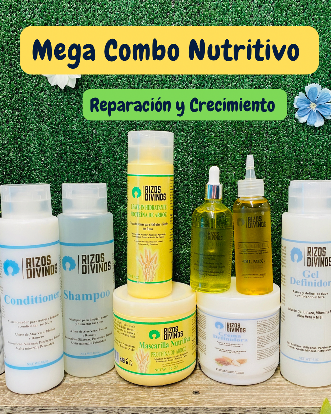 7-Step Mega Combo for Nutrition and Hair Growth
