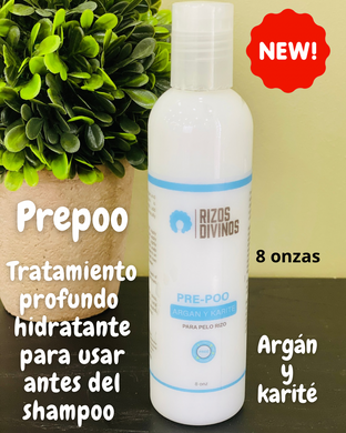 Prepoo para Hidratar el cabello antes del lavado