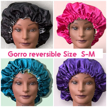 Cargar imagen en el visor de la galería, Gorro de Satin Reversible Size S-M