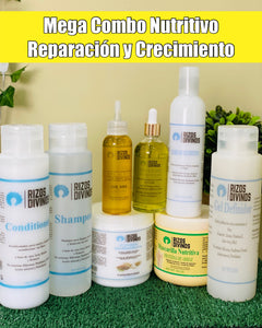 Mega Combo Nutritivo  y Crecimiento del Cabello