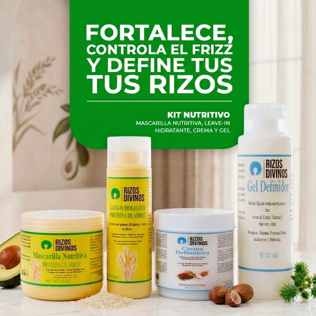 Kit Nutritivo para Definir Cabello Maltratado