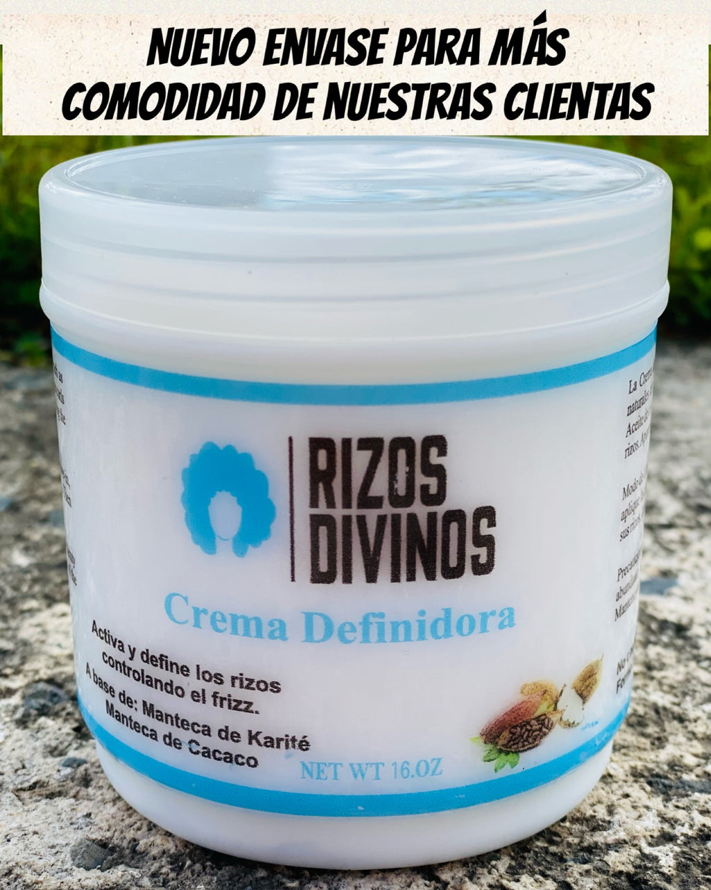 Crema Definidora y Moldeadora de Rizos (16 oz)