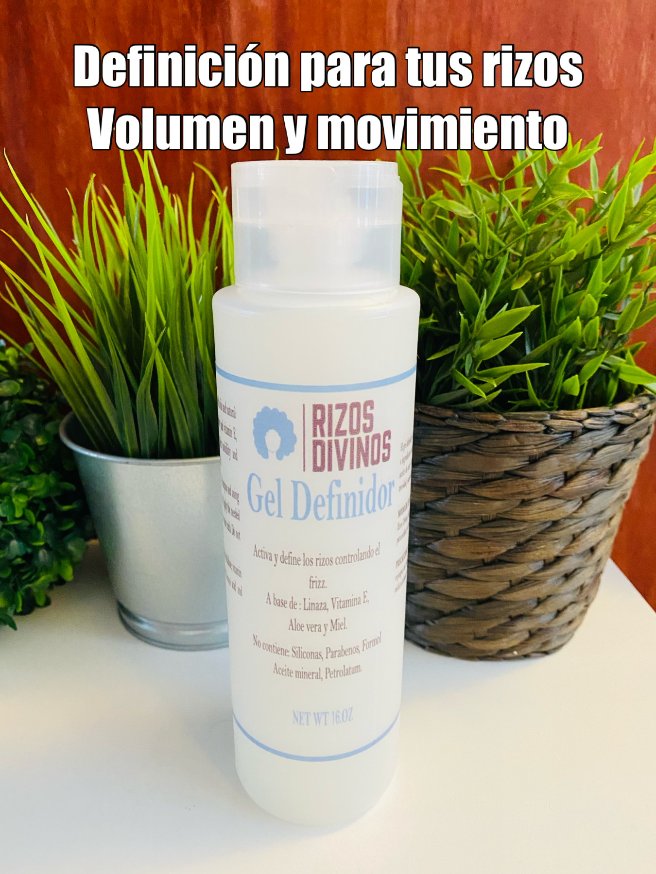 Gel Definidor y Activador de Rizos (16 oz)