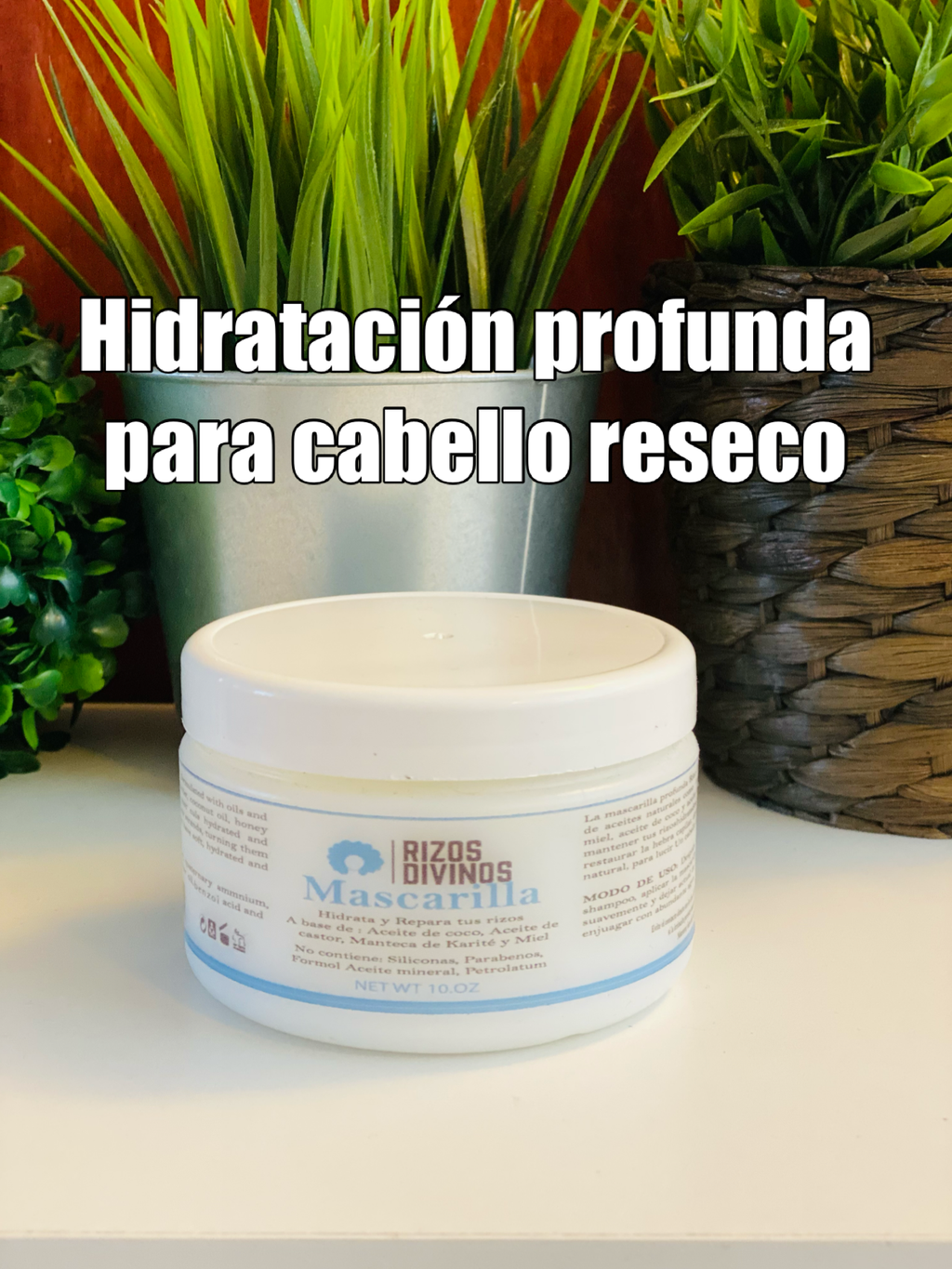 Mascarilla Hidratación Profunda (10 oz)