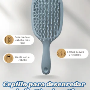 Cepillo Para Desenredar Cabello Rizado, Ondulado y Afro